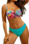 Kostium kąpielowy dwuczęściowy SELF S730LA1 Las Palmas 1 turkusowy