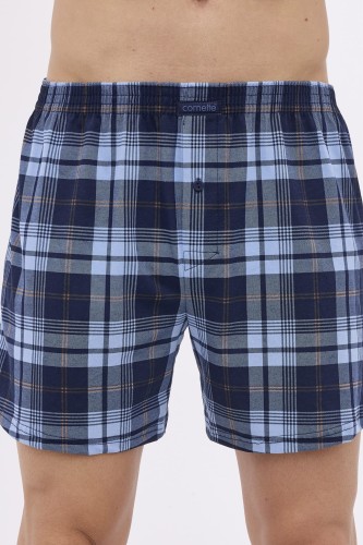 Luźne bokserki marki Cornette z miłego w dotyku materiału.