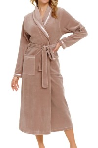 Szlafrok Damski Doctor Nap SWA.1078 Beige