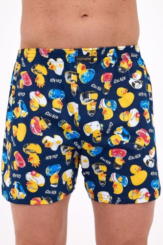 męskie bokserki luźne w kaczuszki