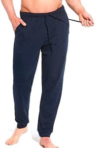 Spodnie męskie do piżamy długie Cornette 331/01 granatowe