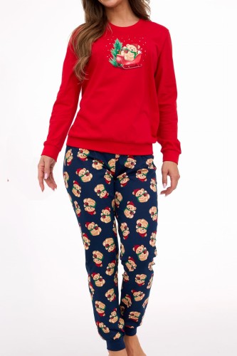 damska piżama świąteczna idealna na prezent