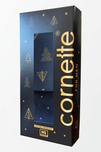 bokserki i skarpety męskie w świąteczne wzory, Cornette 2-pak