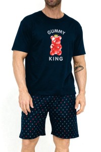 Piżama męska krótka Cornette 326/205 "Gummy King"