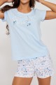 piżama bawełniana krótki rękaw