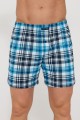 luźne bokserki bawełniane Cornette w kratę