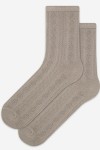 Skarpety damskie GATTA w.02 Silver Choco