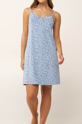 damska koszula nocna na ramiączkach