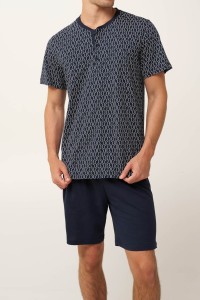 Krótka piżama męska VAMP 24602