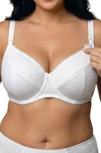 Biustonosz do karmienia Lupoline 1381  BIG MK biały