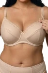 Biustonosz do karmienia usztywniany Lupoline 1381 BIG MK beżowy
