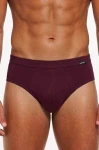 Slipy męskie Bordowe  Cornette Authentic 093 3XL-5XL