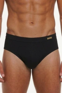Slipy męskie Cornette Authentic 093 3-5XL czarne