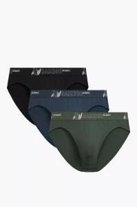 Slipy męskie sport bambus Atlantic 3MP-213 ZIE/CZA/GRAC