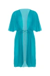Kimono SELF wzór DP10M turkusowe