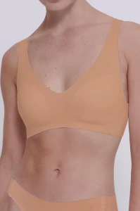 Biustonosz bez fiszbin Sloggi Zero Feel 2.0 Soft Bra beżowy