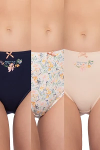 Majtki damskie LAMA L-120BI-105 3-pack XXL