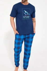 Piżama męska krótki rękaw Cornette 462/333 Utah 2