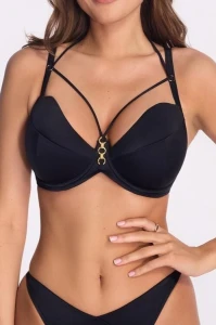 Stanik kąpielowy damski soft AVA SK 255 czarny