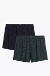 Bokserki luźne Atlantic 2MBX-096 GRA/ZIEC 2-pack mix