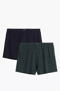 Bokserki luźne Atlantic 2MBX-096 GRA/ZIEC 2-pack mix