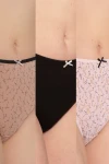 Majtki damskie LAMA Bikini L-122BI-66 3-pak
