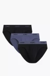 Slipy męskie sport Atlantic 3MP-0944 CZA/DENZ/CZA 3-pak