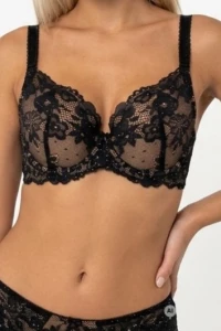 Biustonosz Push Up Dama Kier 4033 Salma czarny